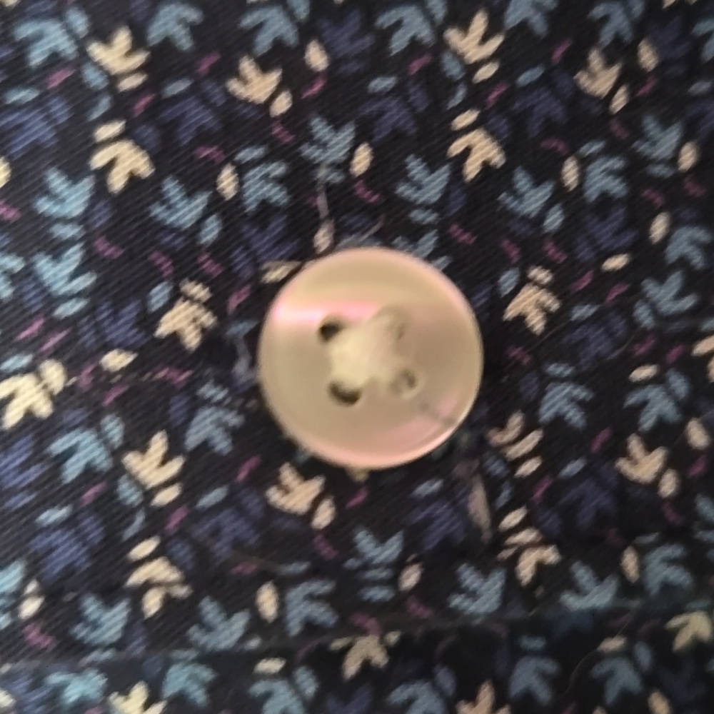 Van Heusen Blue Patterned Shirt - Picture 8 of 13